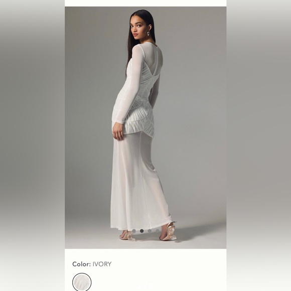 Misha Sheer Slim Dress EUC SMALL | MISHA COLLECTION - Picture 3 of 4